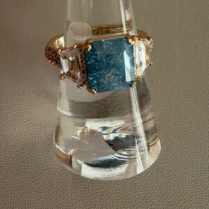 Bomb Party OG “Duly Noted Dreams” Ring | Size 9 | London Blue Sapphire